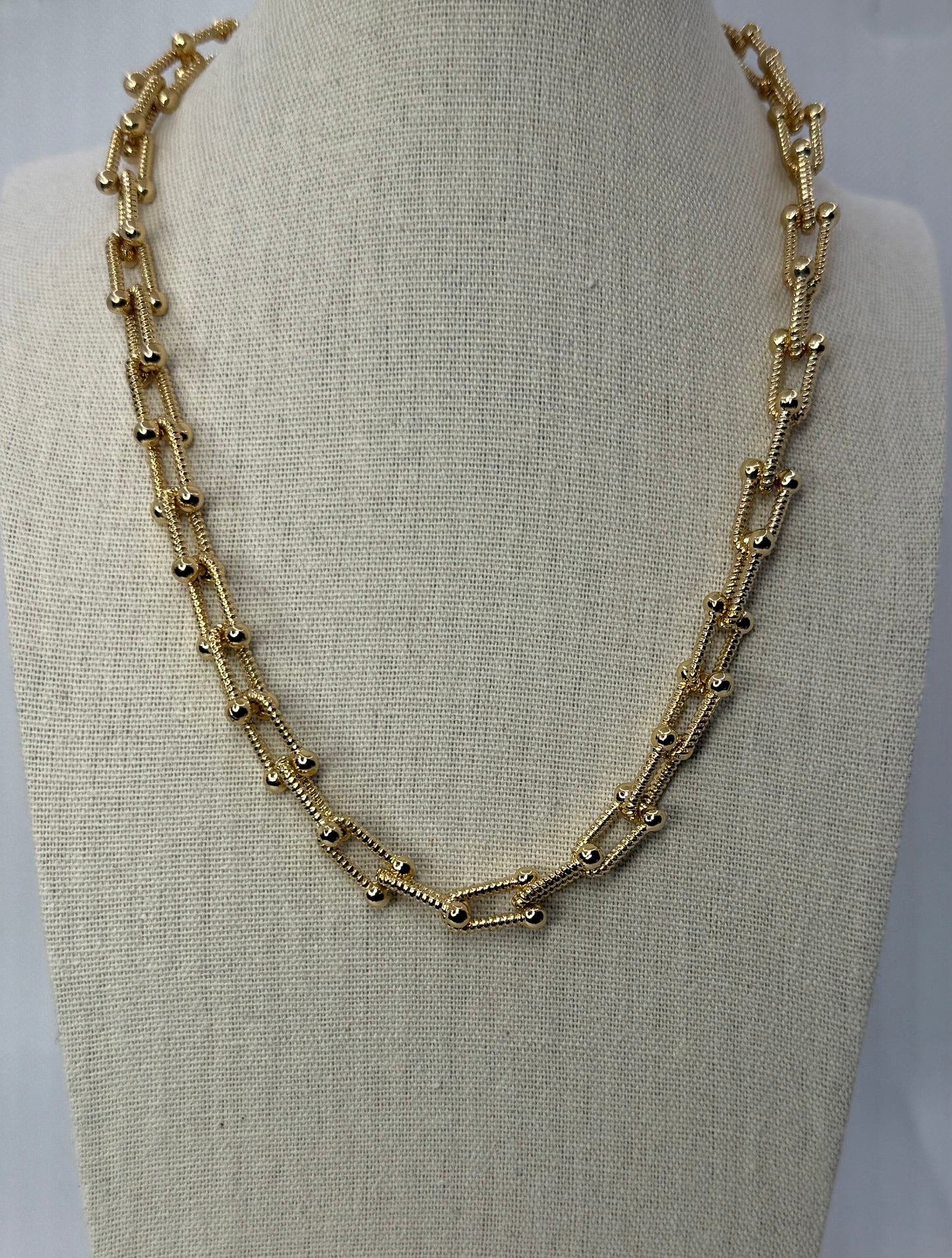 Gold dipped necklace