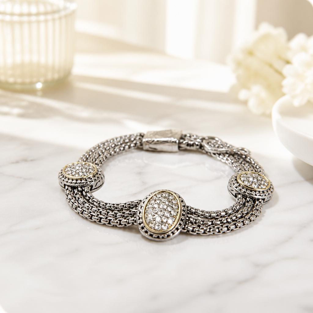3 oval bracelet