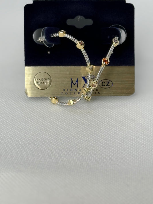 Multi hearts hoops