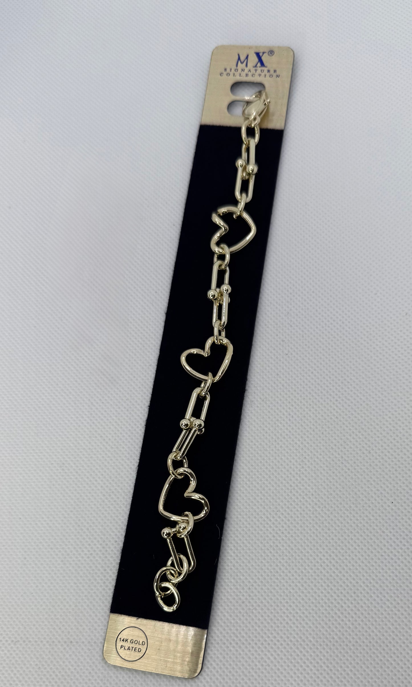 Inspired heart bracelet