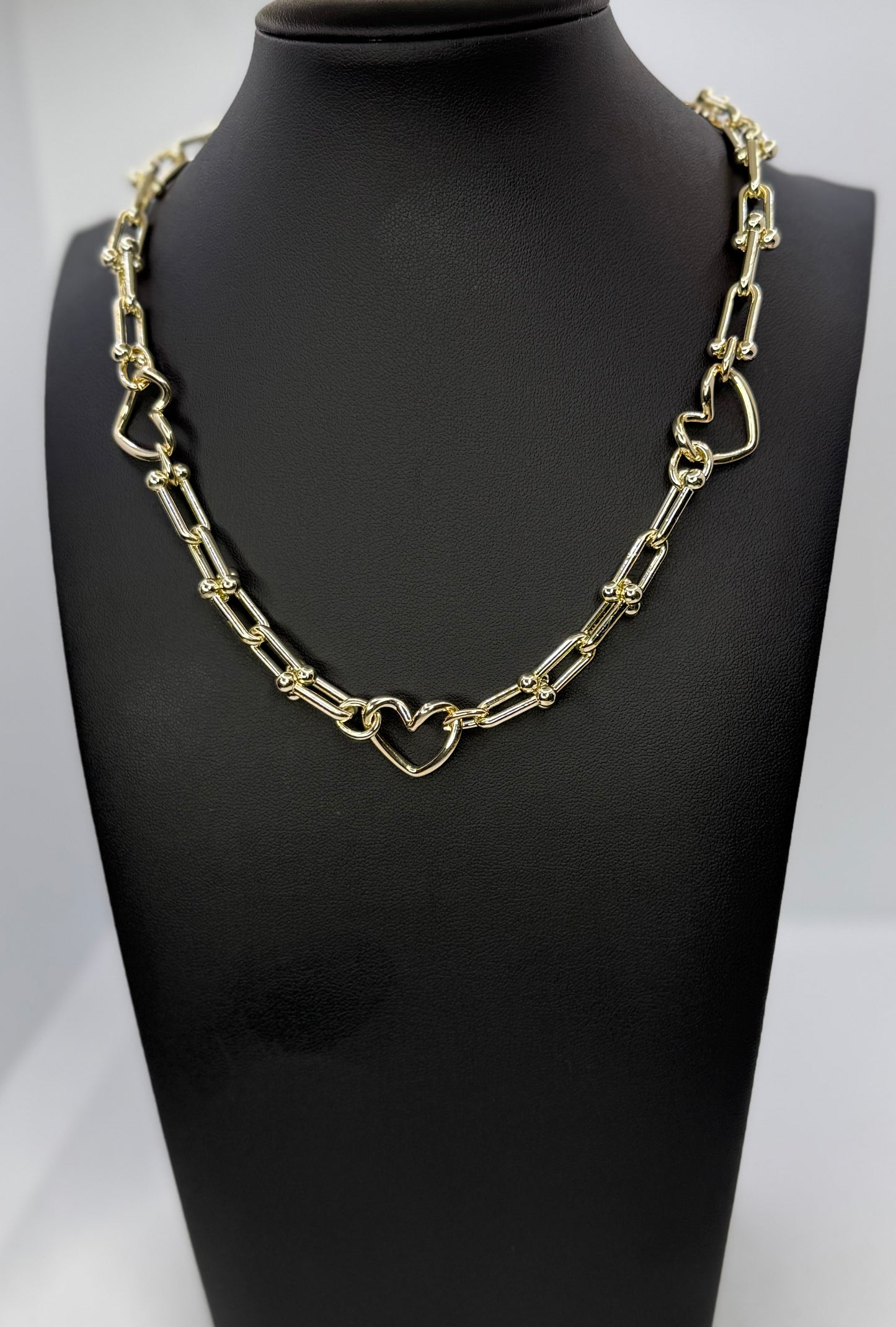 Inspired heart necklace