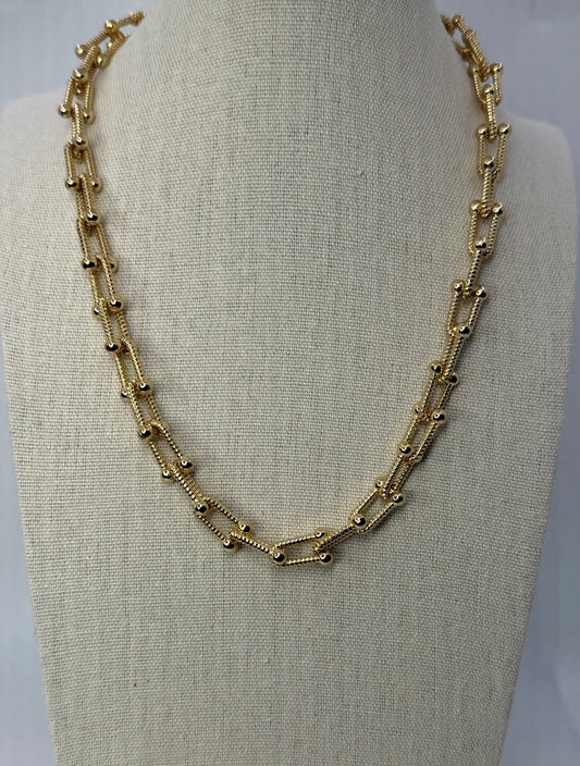 Gold dipped necklace