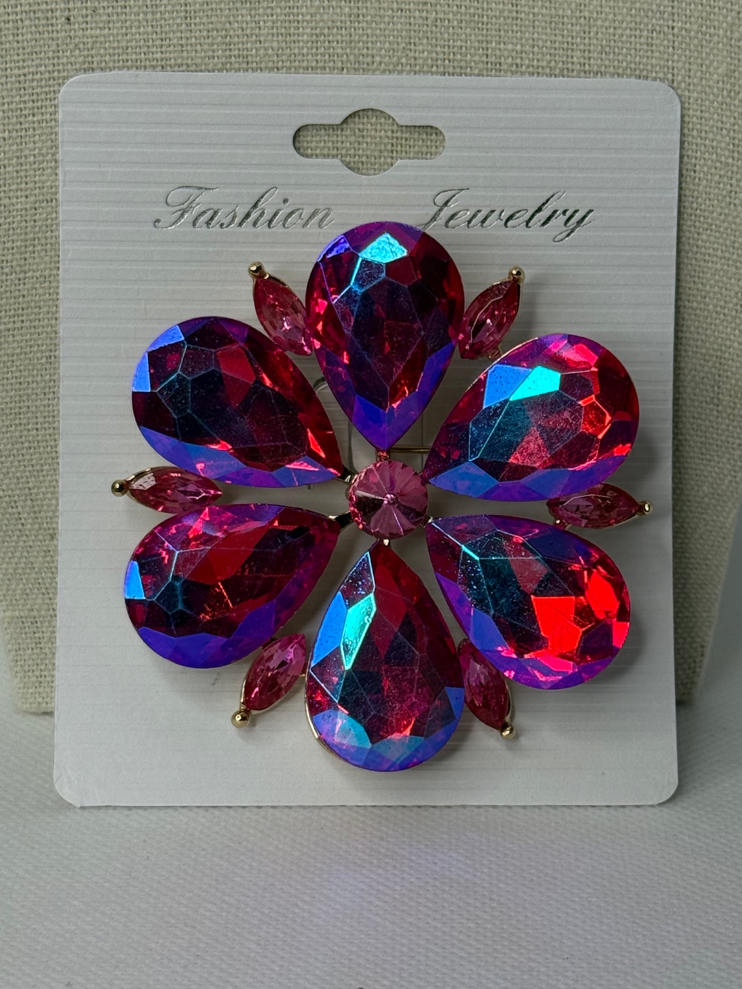 Flower brooch