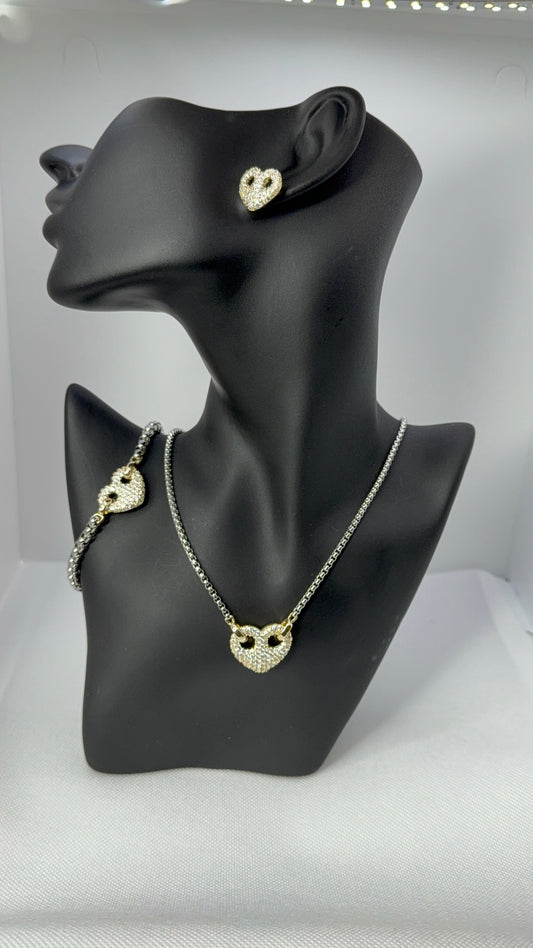 Bling heart set