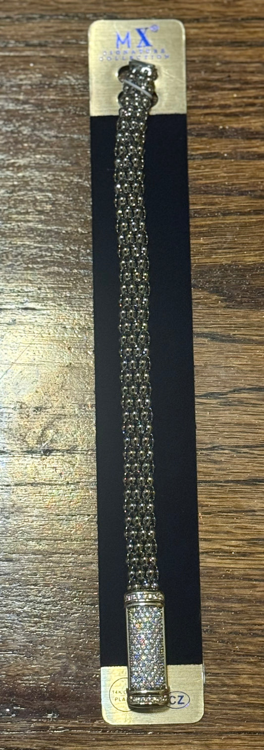 CZ Bar Bracelet