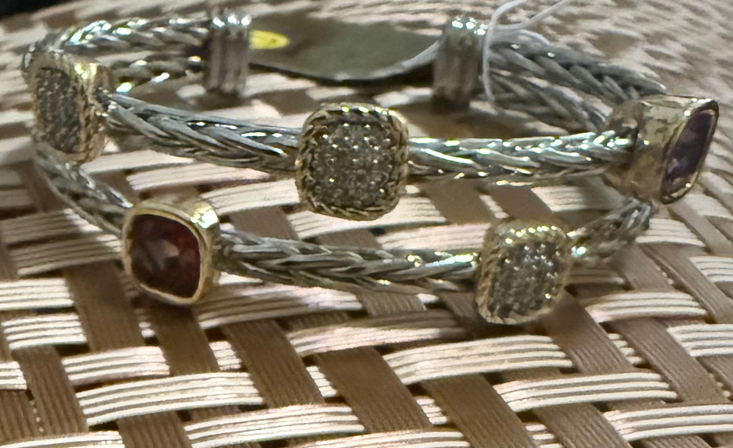 Multi Stone Bangle